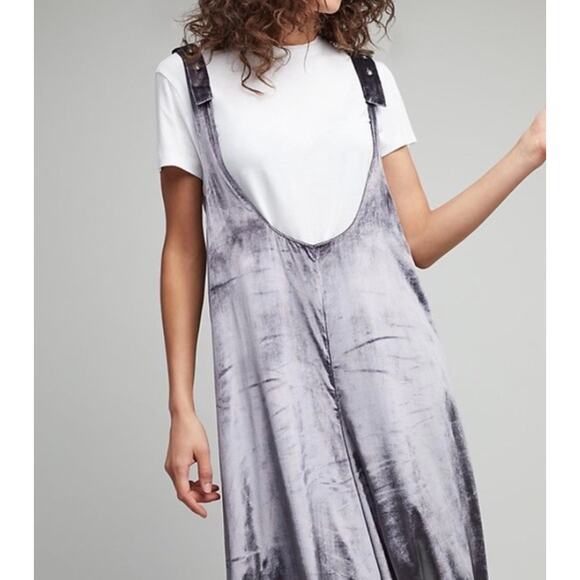 Maeve Anthropologie Velvet Jumpsuit Size XS - Picture 2 of 12